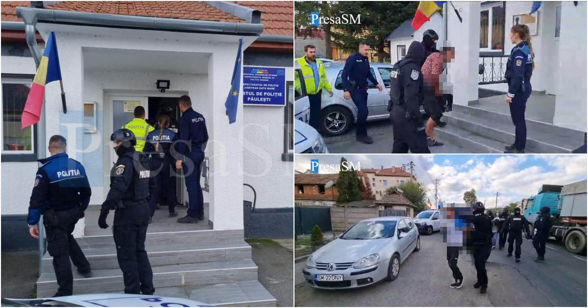 FOTO/VIDEO. De la ce ar fi început scandalul din Hrip, în care ar fi fost agresați polițiști/jandarmi sătmăreni
