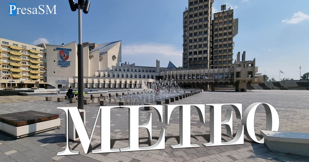 Prognoza meteo actualizată. Cum va fi vremea la Satu Mare în următoarele două săptămâni