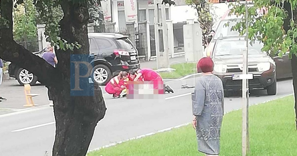 Elev lovit de o mașină pe trecerea de pietoni, în municipiul Satu Mare