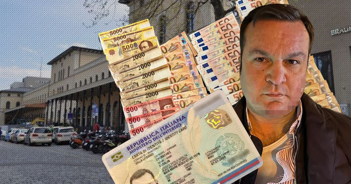 FOTO. Ce avea la el Cherecheș când a fost prins de polițiștii germani