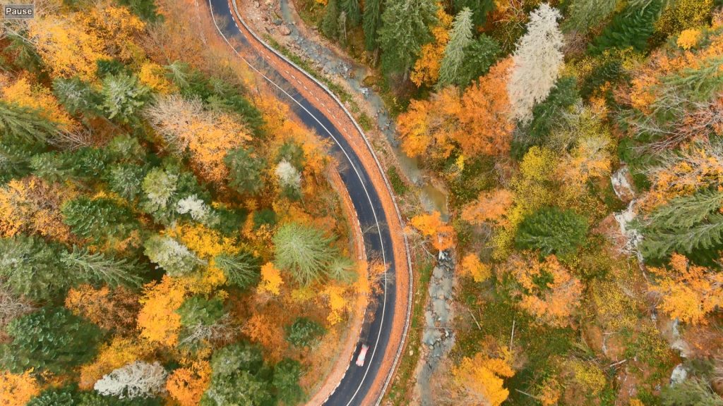 FOTO/VIDEO. A fost deschis cel mai spectaculos drum din județul vecin