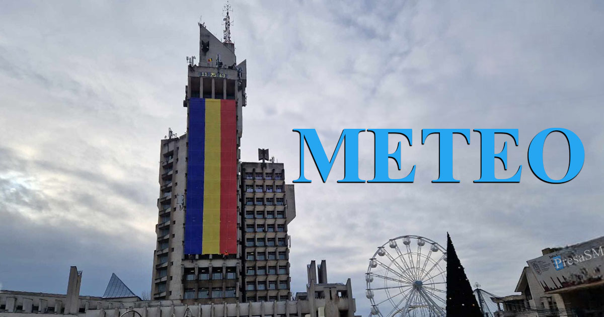 Cum va fi vremea la Satu Mare în seara când se aprind luminițele și de 1 Decembrie