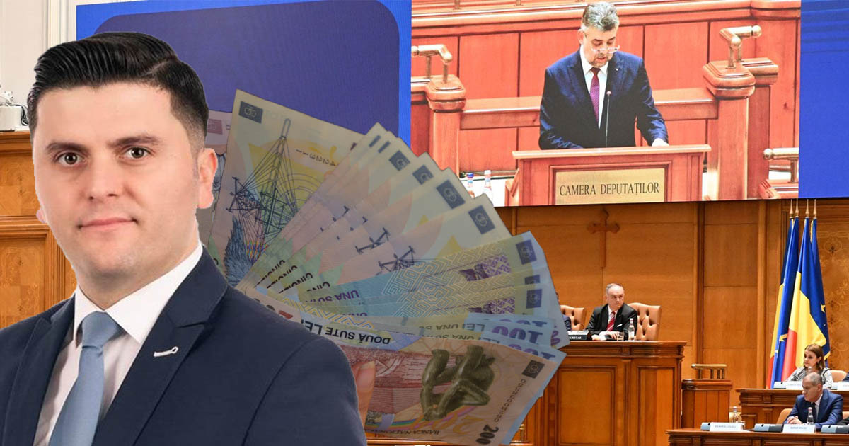 Deputatul Cozma, propunere pentru modificarea legii austerității: "Bugetul nu crește prin amenzi și constrângeri, domnule Ciolacu"