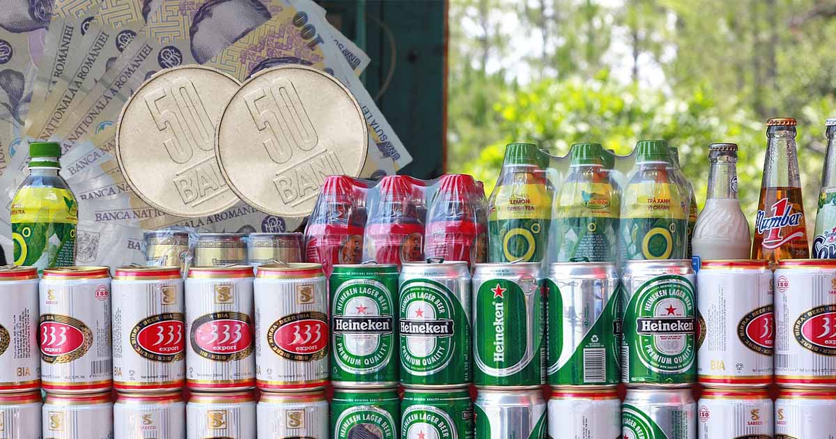 INFOGRAFIC. Produse mai scumpe cu 50 de bani. Cum vom putea primi înapoi garanția pe ambalaje