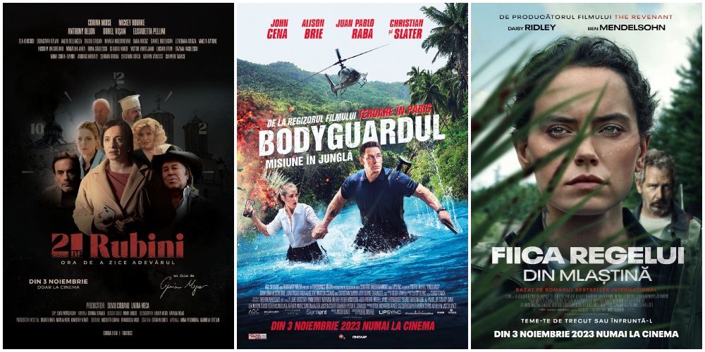 LISTĂ. Cele mai noi filme se văd la Cineplexx, în incinta Shopping City Satu Mare