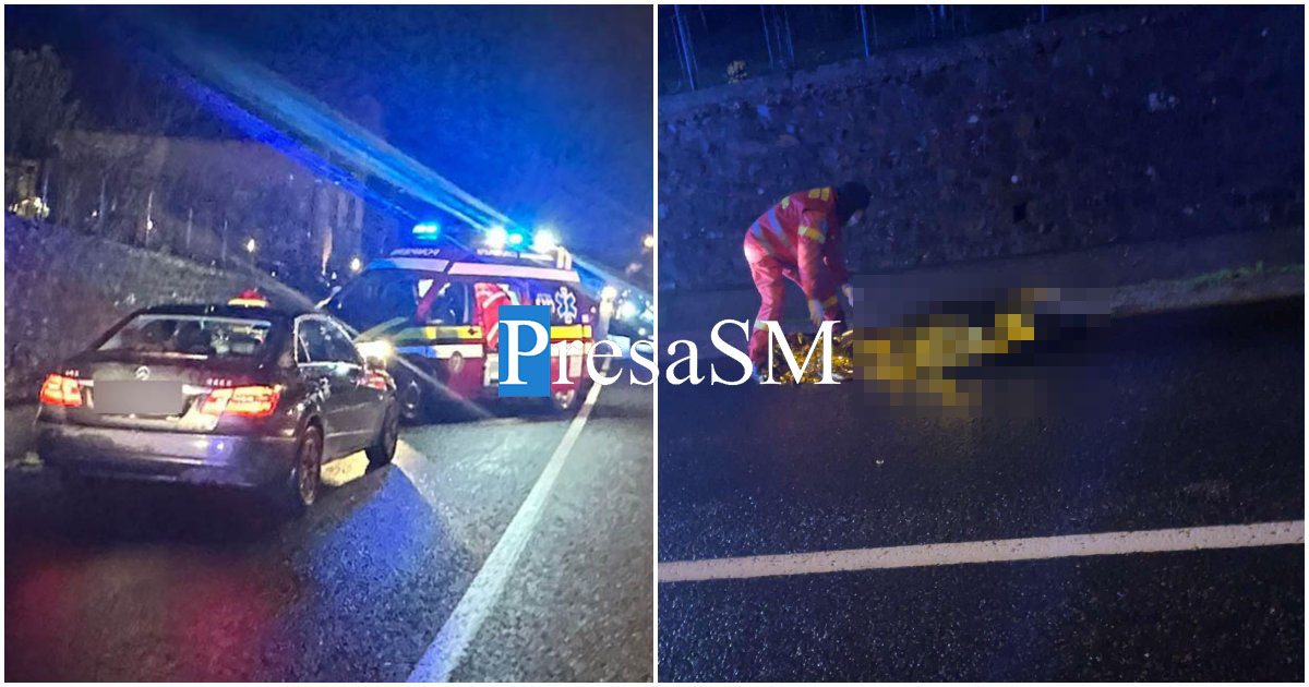 FOTO. Ce tragedie în județul Satu Mare! Doi pietoni spulberați de o mașină
