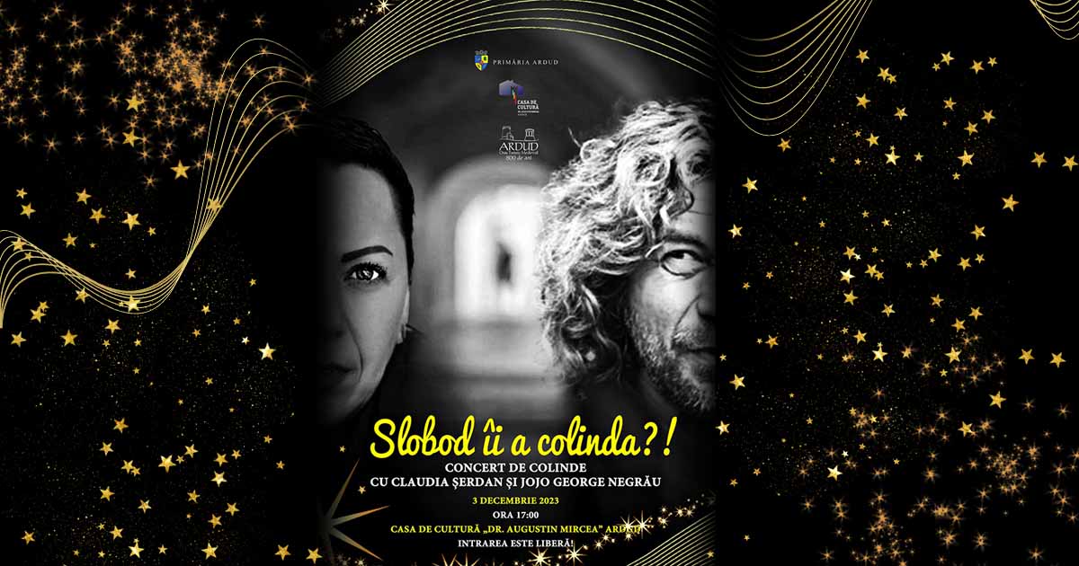 Concert de colinde cu Claudia Șerdan și Jojo Negrău la Ardud