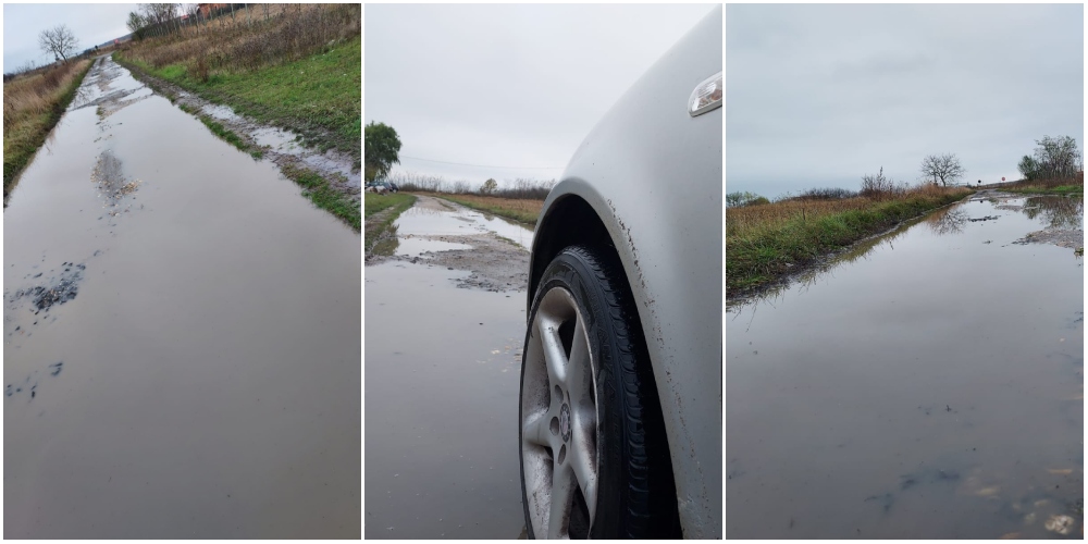 FOTO/VIDEO. Sătmarul în noroaie. Viața de calvar a oamenilor de la sate