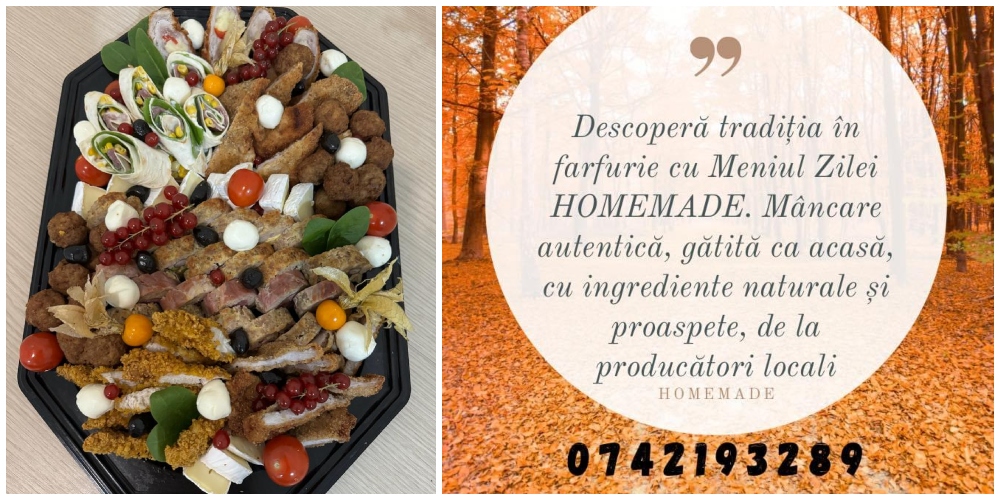 FOTO. Gustul copilăriei în Satu Mare! Comandă platouri tradiționale pentru un Crăciun ca altădată