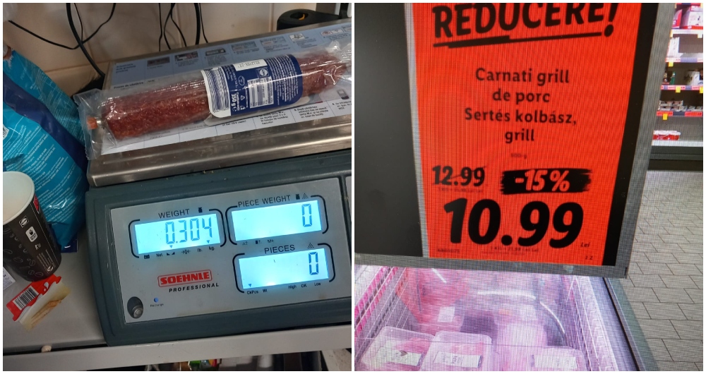 FOTO. ”Ciupitul la cântar” și alte nereguli la Lidl Satu Mare. S-a lăsat cu amenzi pe bandă rulantă