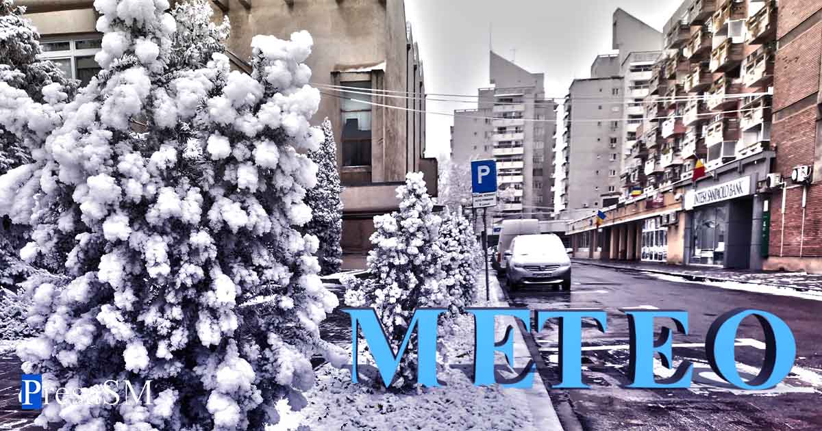 Prognoza meteo pentru săptămâna viitoare. Când vin ninsorile și la Satu Mare