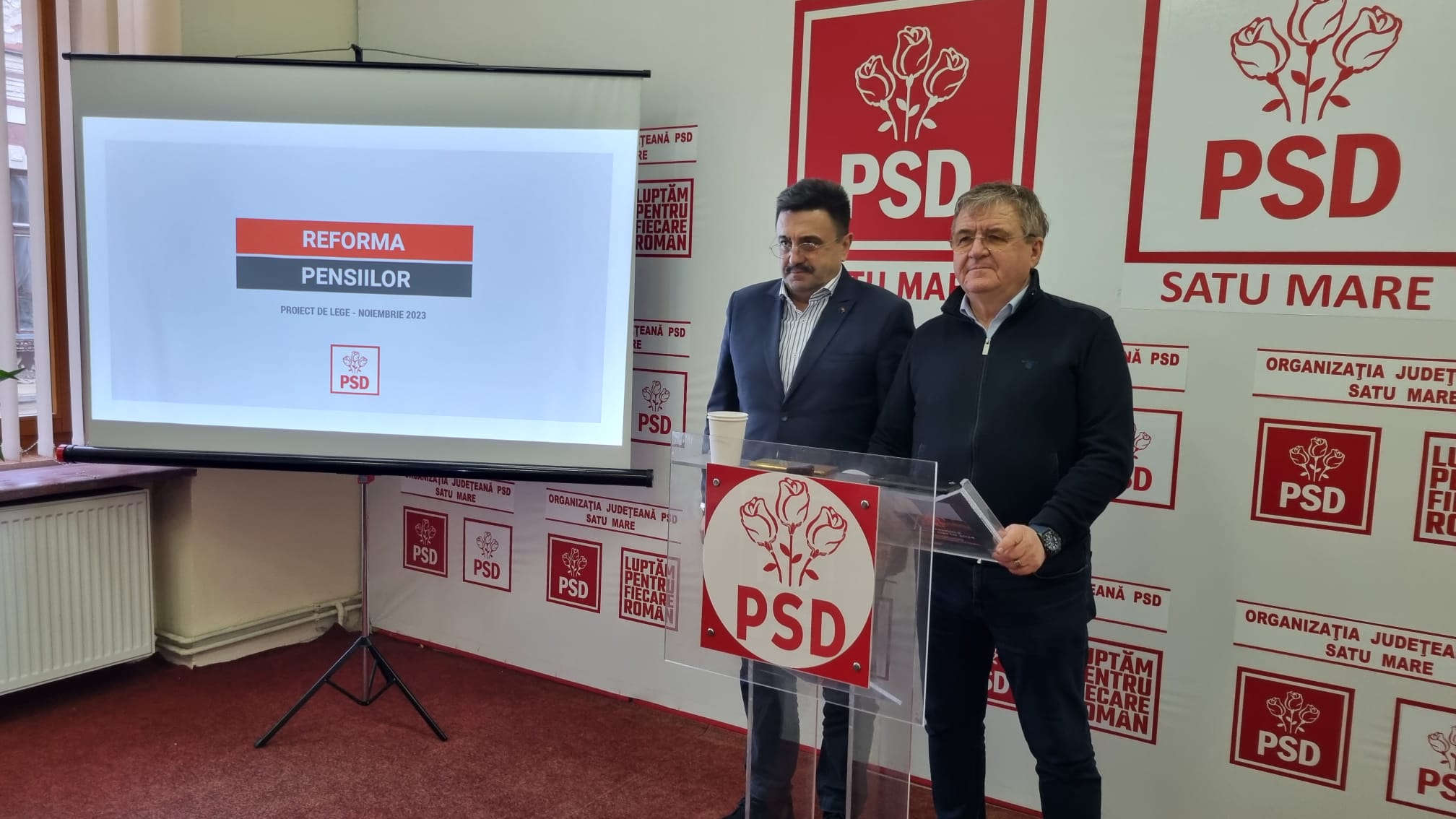 Mircea Govor/Radu Roca: ”74.226 de sătmăreni beneficiază de noua Lege a Pensiilor. Am făcut dreptate pentru seniori!”