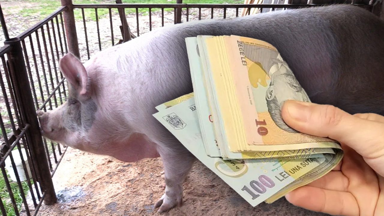 Un sătmărean și-a luat un porc de Crăciun, dar a dat mai mulți bani pe amendă