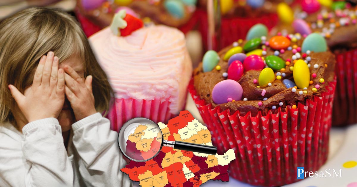 TOP județe cu cele mai mari rate de obezitate în rândul copiilor. Care este situația la Satu Mare