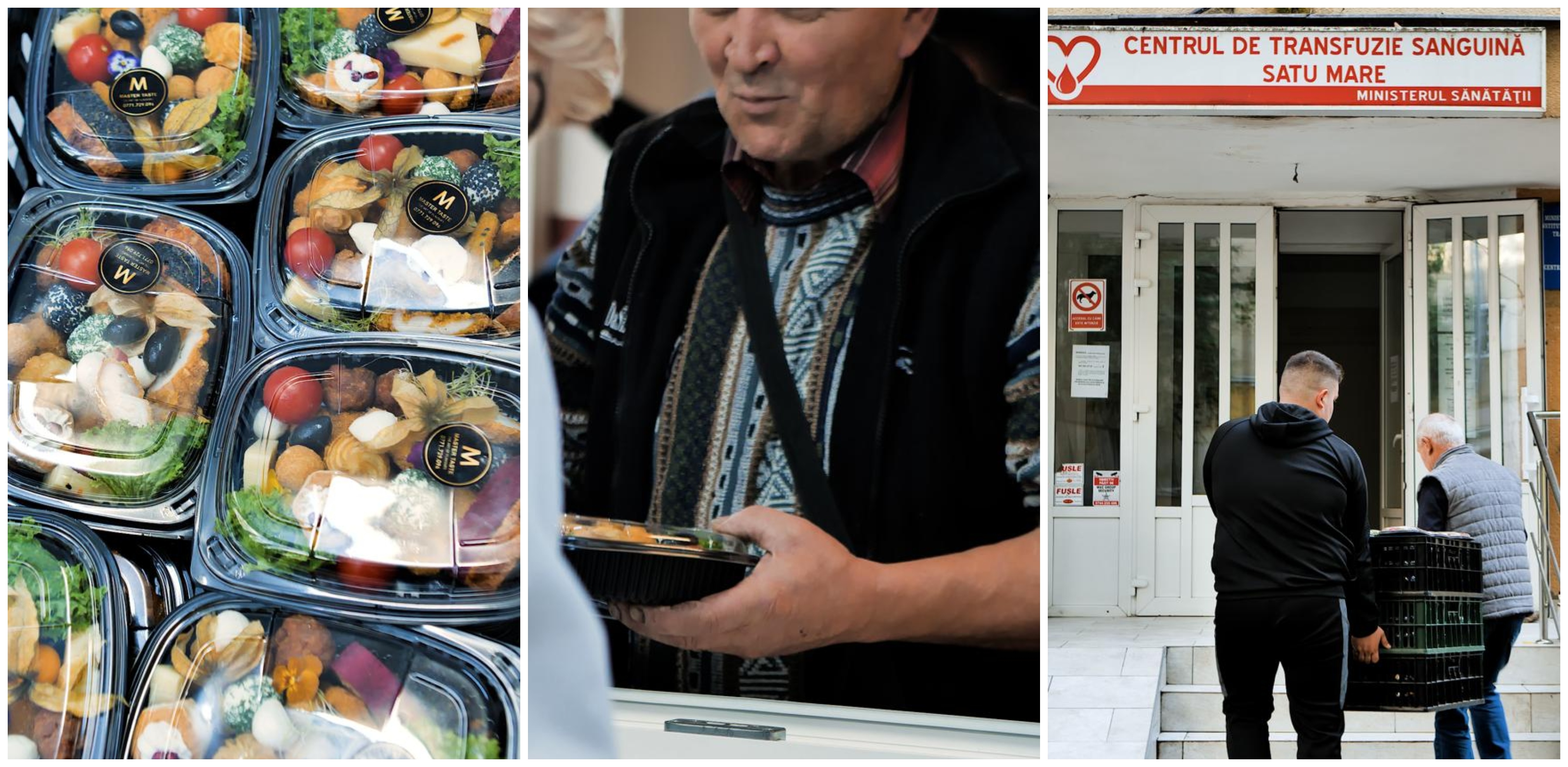 FOTO/VIDEO. Gest deosebit! Master Taste a oferit GRATUIT meniuri celor care au donat sânge