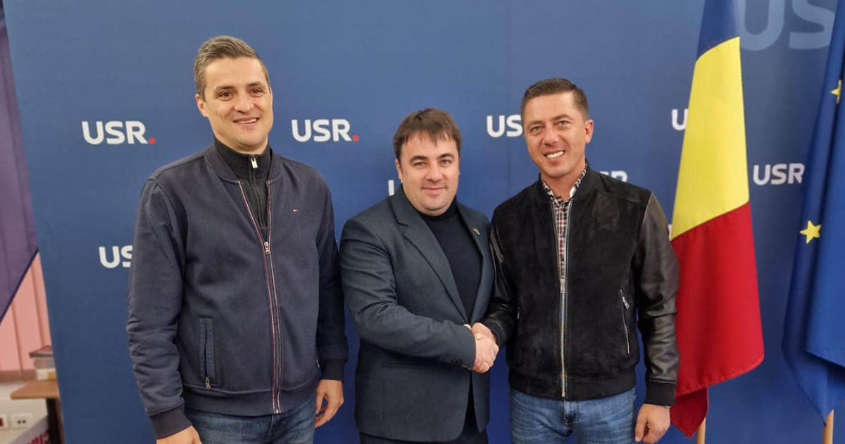 Colaborare între filiale. Senatorul Robert Zob, discuții despre provocările viitoare cu organizația lui Fritz din Timișoara