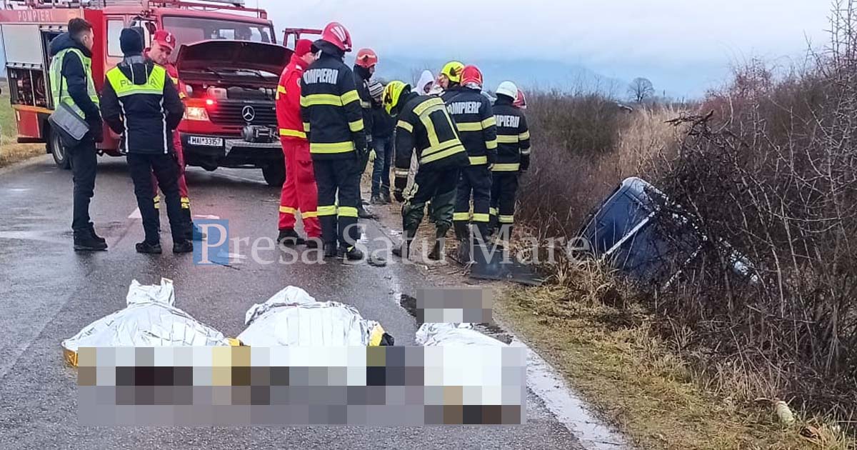 FOTO. Crăciun însângerat în județ! Patru accidente rutiere grave. Trei morți și mai mulți răniți