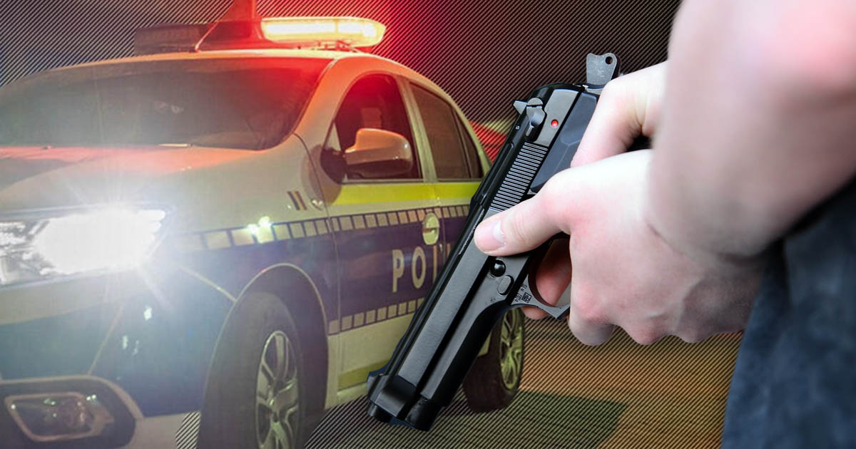 Se întâmplă în România. Un polițist și-a descărcat, de nervi, pușca pe un vecin. Era băut și s-a certat cu nevasta