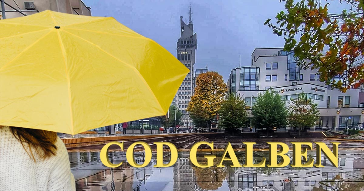 Avertizare de vreme severă în județul Satu Mare. Ploi, lapoviță și posibile ninsori