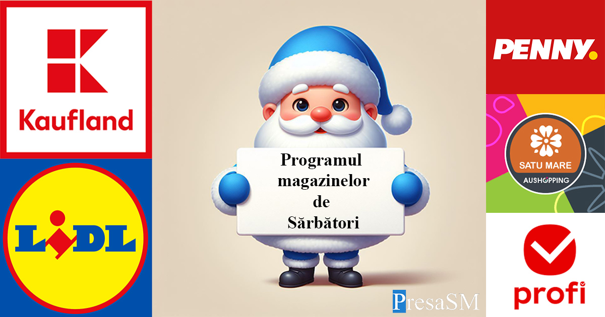 Programul magazinelor de sărbători. Până la ce ore vor fi deshise și câte zile vor fi închise