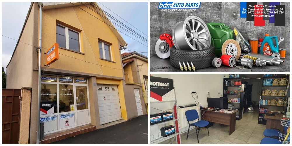 BDM Auto Parts Satu Mare. Diagnoză GRATUITĂ, piese livrate în cel mai scurt timp