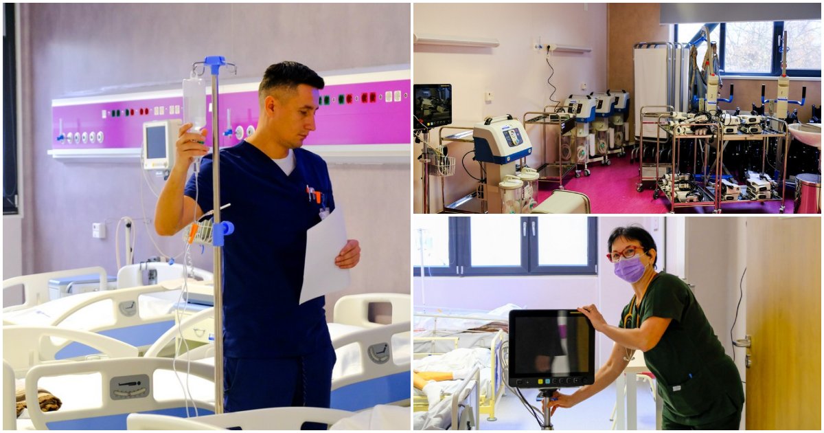 FOTO. O șansă în plus pentru sătmărenii cu AVC. Centrul Stroke de la Spitalul Județean a devenit funcțional