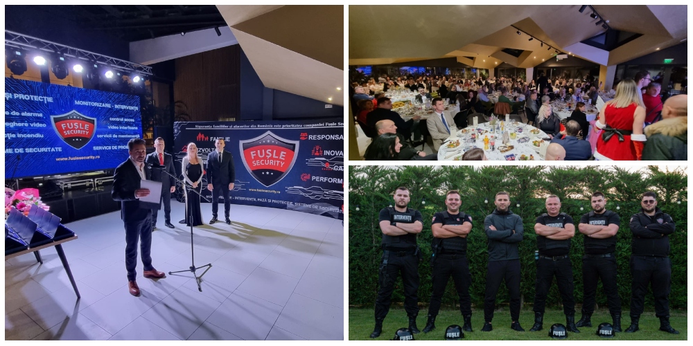 FOTO. Fușle Security, firma de securitate etalon a județului Satu Mare, a împlinit 30 de ani