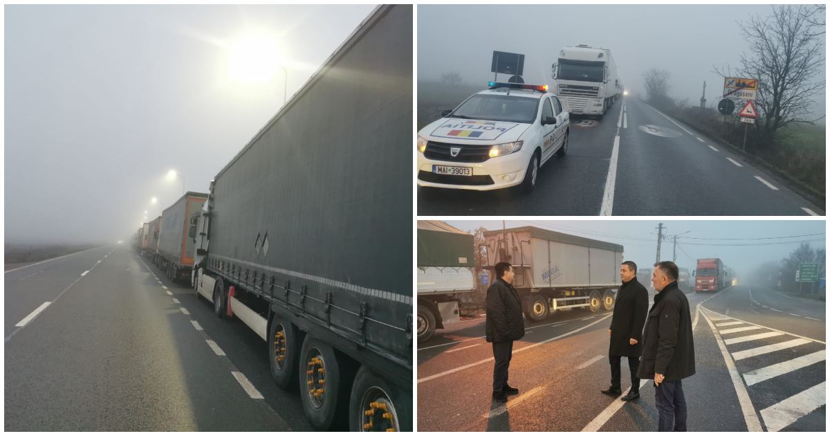 REVOLTĂTOR! Ucraina provoacă blocaje în zona Halmeu! Cozi uriașe, mii de persoane afectate