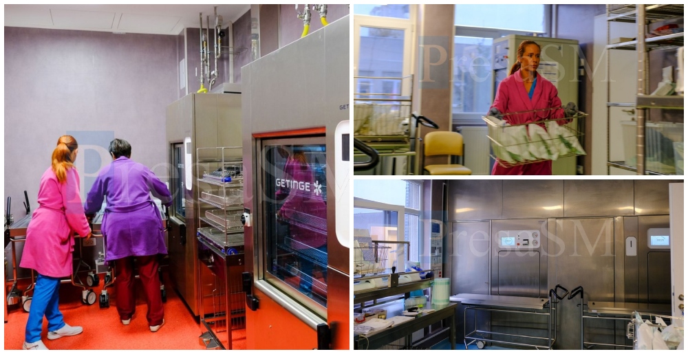 FOTO. Secție vitală a Spitalului Județean, reabilitată și modernizată complet