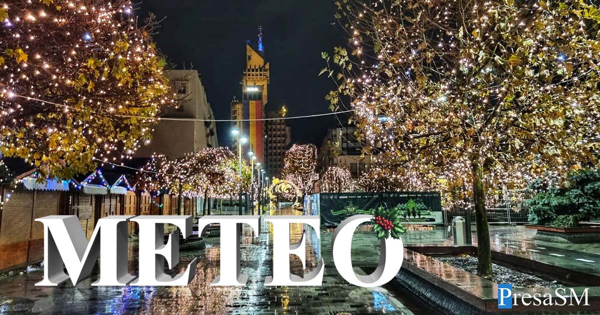 Cum va fi vremea de Crăciun la Satu Mare. La ce temperaturi se pot aștepta sătmărenii