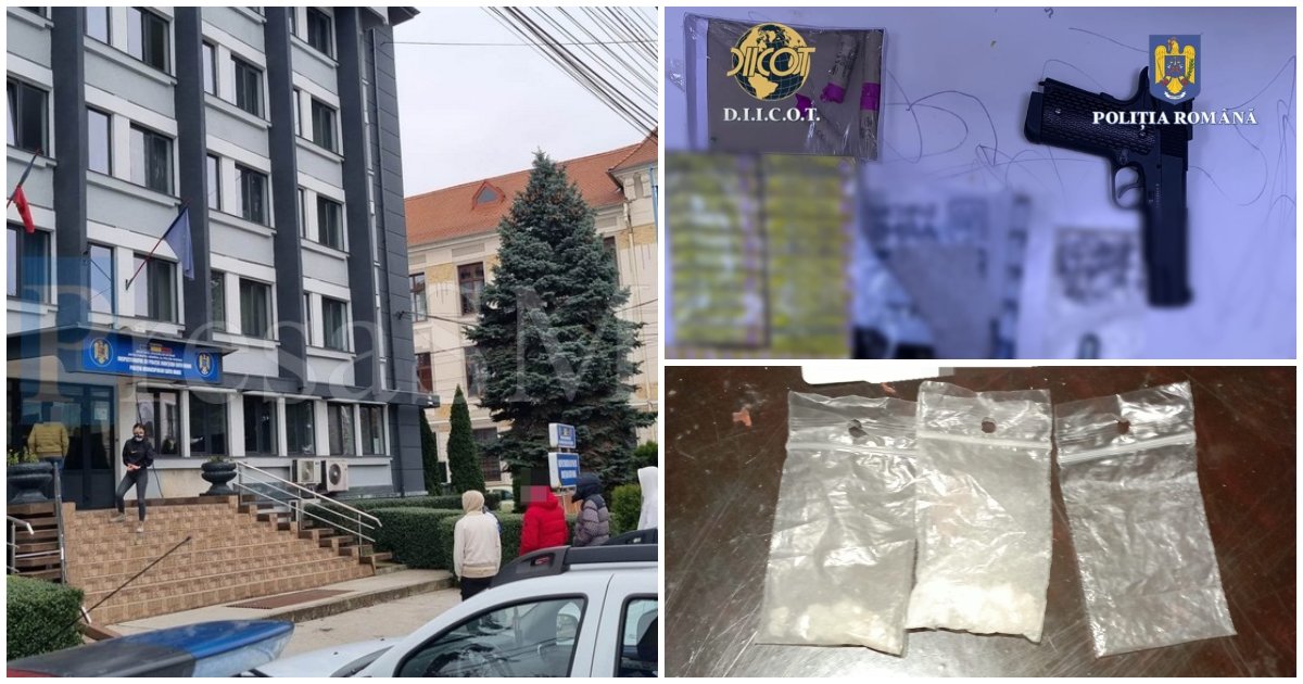 FOTO/VIDEO. Percheziții de amploare în Satu Mare. Droguri de mare risc, petreceri cu minore. Scene incredibile în județ