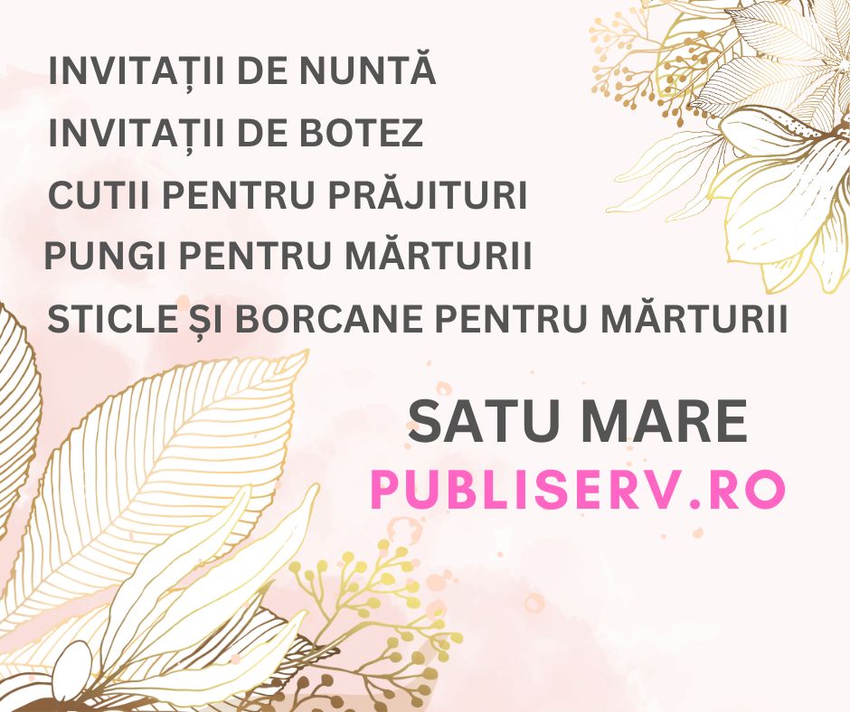 Publiserv.ro - soluții complete pentru orice eveniment reușit. În Satu Mare!