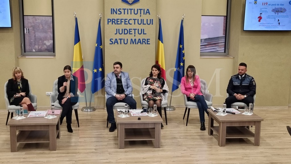 FOTO. Întâlnire autorități-părinți, în cadrul luptei antidrog la Satu Mare. Roca: "Metoda ascunsului sub preș și a ochilor închiși nu ne protejează copiii"