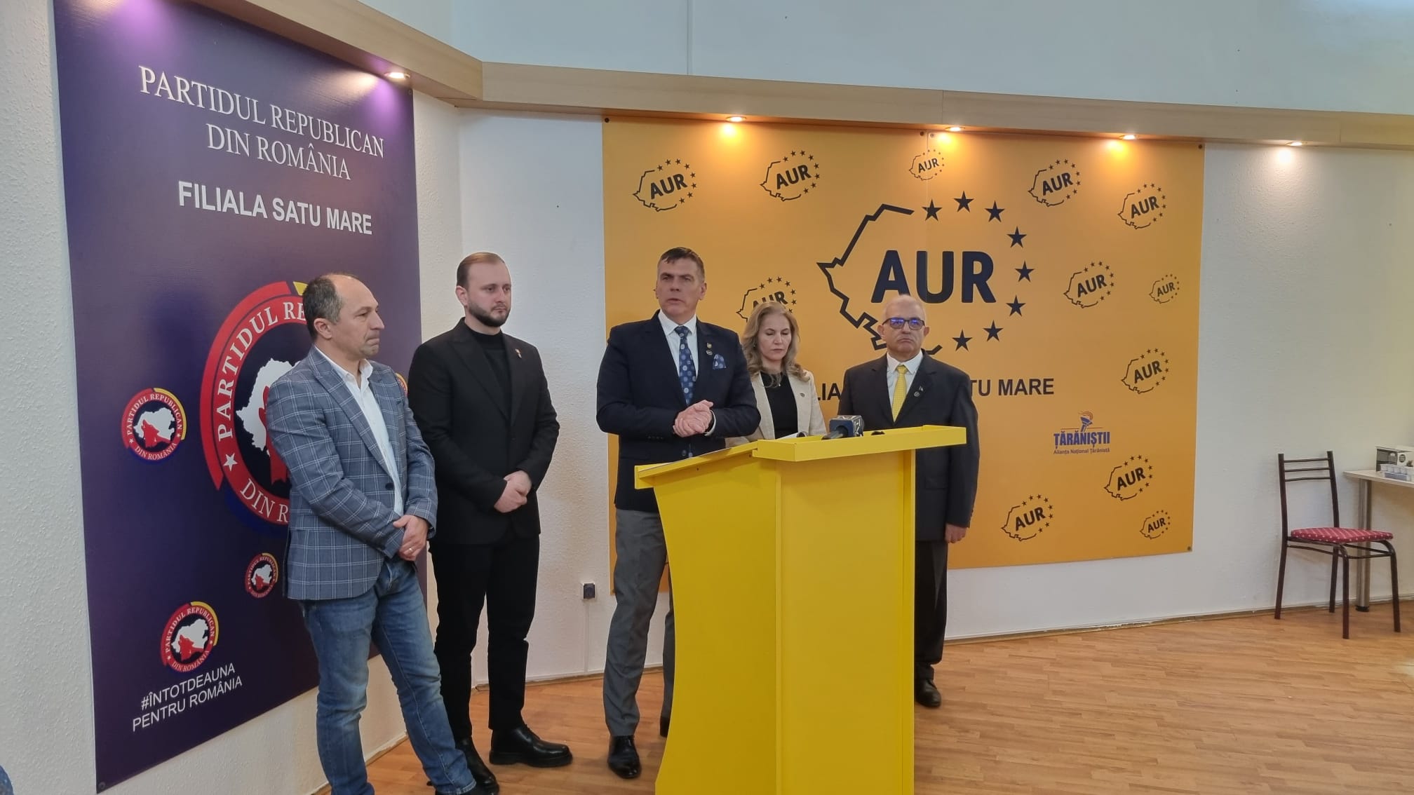 Liderii Republicani/AUR: ”La Satu Mare vom scoate un scor cu două cifre”. Alianță ”doar cu românii”