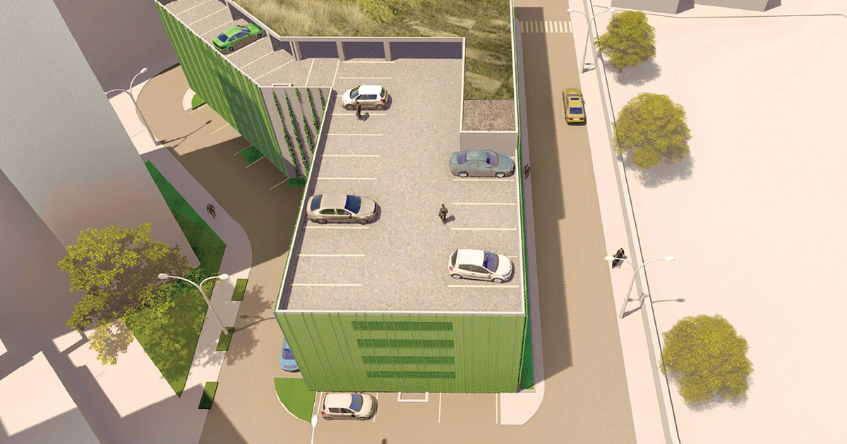 Undă verde pentru lucrările la parcarea etajată de pe strada Decebal. Primele restricții pentru șoferi