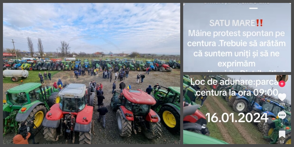 Se anunță protest pe centura municipiului Satu Mare. Fermierii ies în stradă