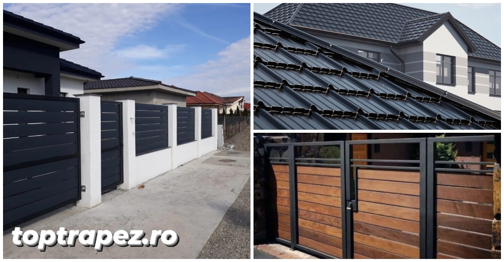 FOTO. Top Trapez Satu Mare. Soluția completă pentru acoperișuri sau garduri. Profesionalism și garanție