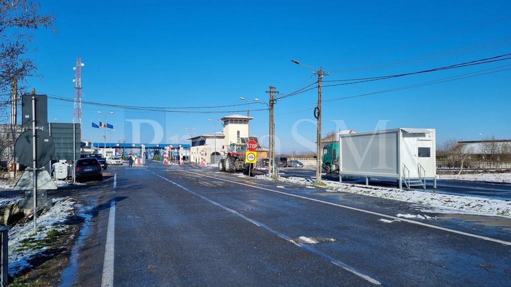 Un șofer de TIR din Ucraina s-a ales dosar penal în Vama Halmeu