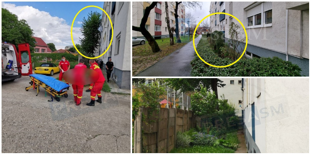 FOTO. Două femei au căzut din același bloc în Satu Mare. Detaliul care le-a salvat viața