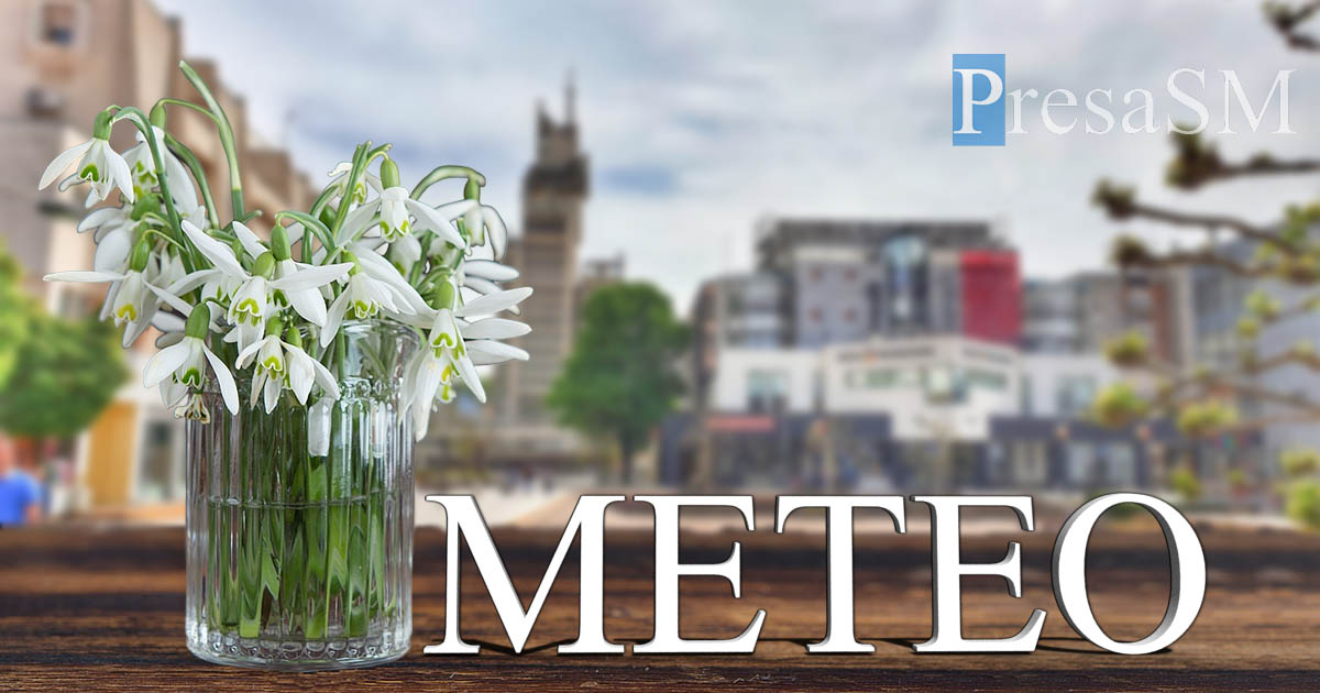 Prognoza meteo pentru săptămâna următoare. Cât se încălzește vremea la Satu Mare