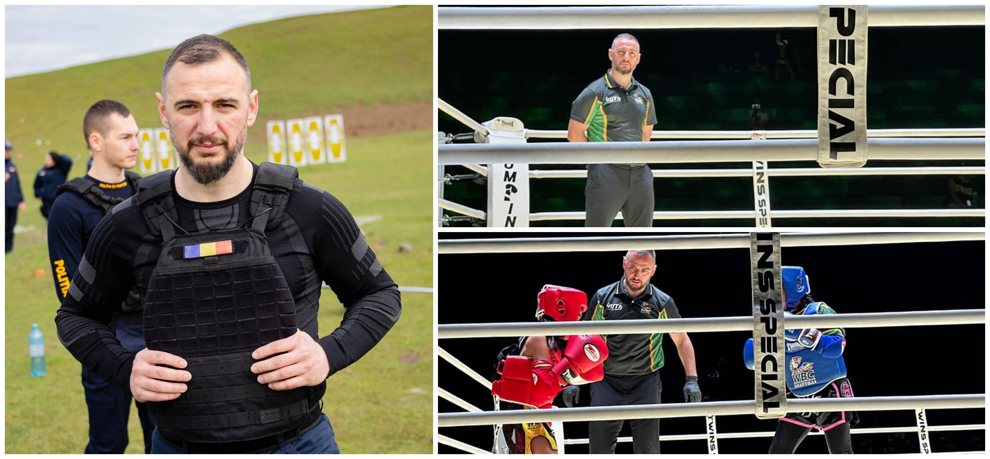 FOTO. Povestea sătmăreanului care scrie istorie pentru România! Primul român care arbitrează pe cea mai importantă arenă a MuayThai