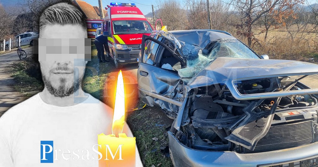 FOTO. Cine este tânărul mort în accidentul de astăzi din județul Satu Mare