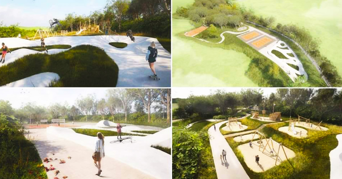 FOTO. Tășnadul va avea grădini cu trandafiri, amfiteatru natural, spații de joacă și terenuri de sport