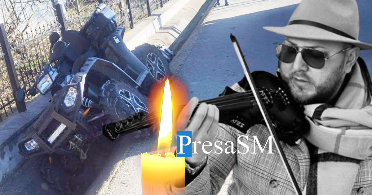 FOTO. Doliu în lumea muzicală din Satu Mare. Un artist a murit într-un accident dramatic