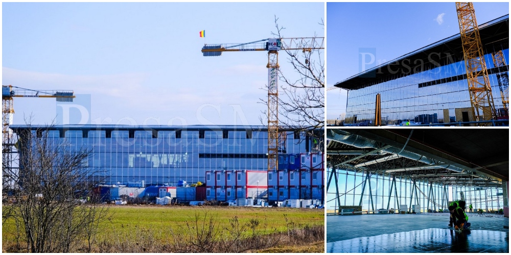 FOTO/VIDEO. Imagini impresionante cu noul Aeroport Satu Mare. Se anunță zboruri noi