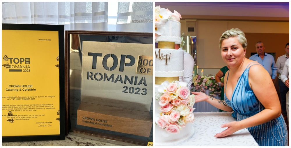 FOTO. CROWN HOUSE. Cofetăria din Satu Mare în TOP 100 of ROMANIA! Povestea Cristinei, care a făcut din pasiune un succes