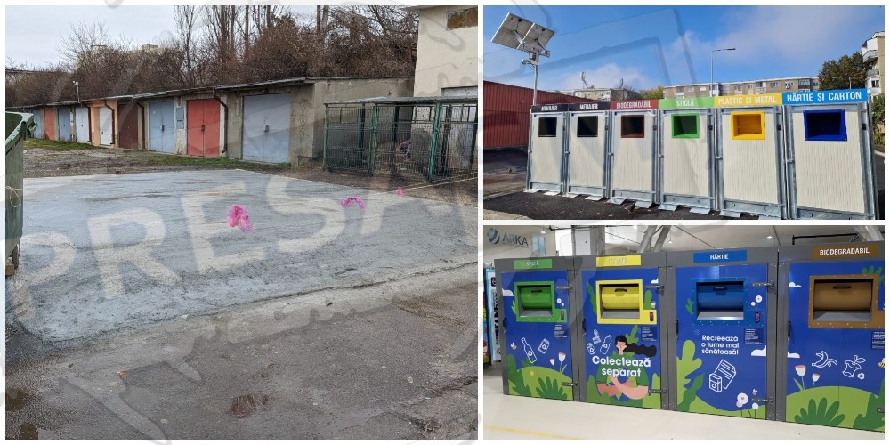 FOTO. Florisal continuă investițiile! Pubele cu colectare selectivă, camere video și cartele pentru sătmăreni