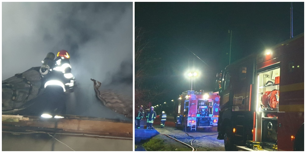 Supărat pe vecini, un sătmărean le-a dat foc la casă! A aruncat cârpe cu motorină pe acoperiș