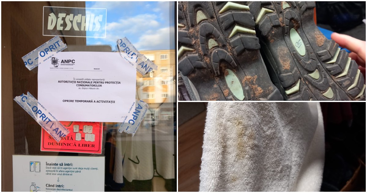 FOTOGALERIE. Controale și amenzi uriașe la magazinele second-hand din județul Satu Mare. Trei au fost închise