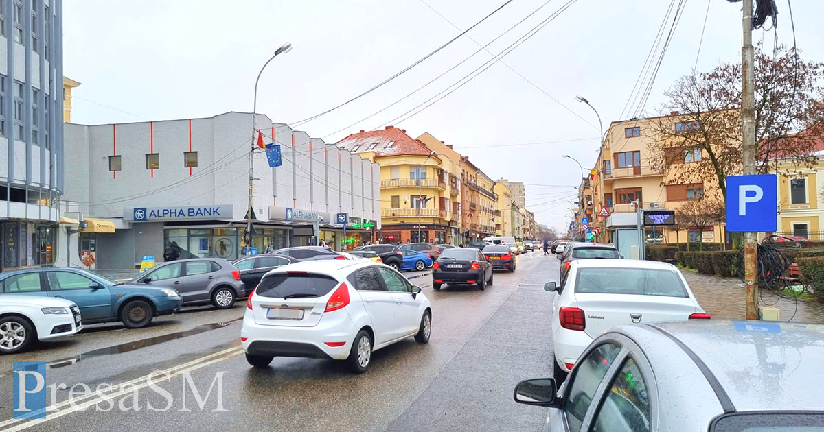 TOP orașe cu trafic aglomerat. Pe ce loc se află Satu Mare la nivel național